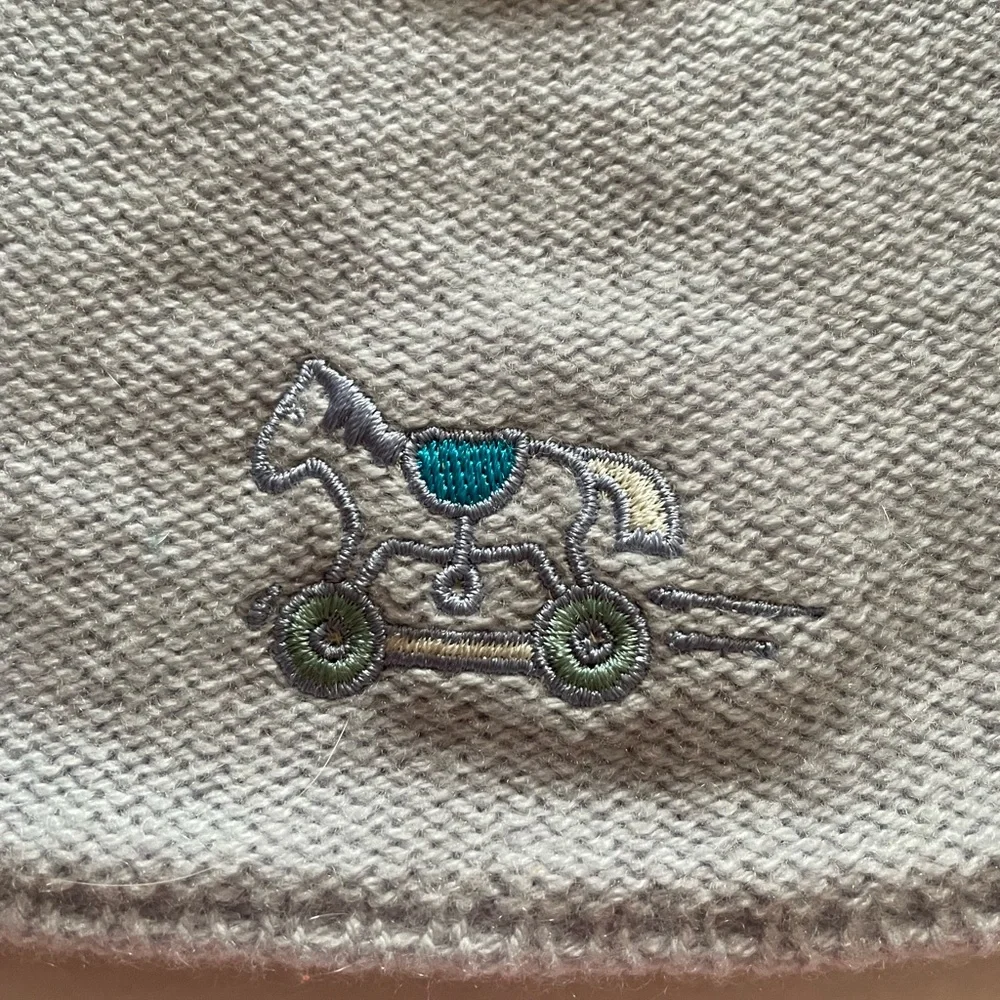 Hermes baby cashmere beanie bran new authentic - Picture 2 of 11